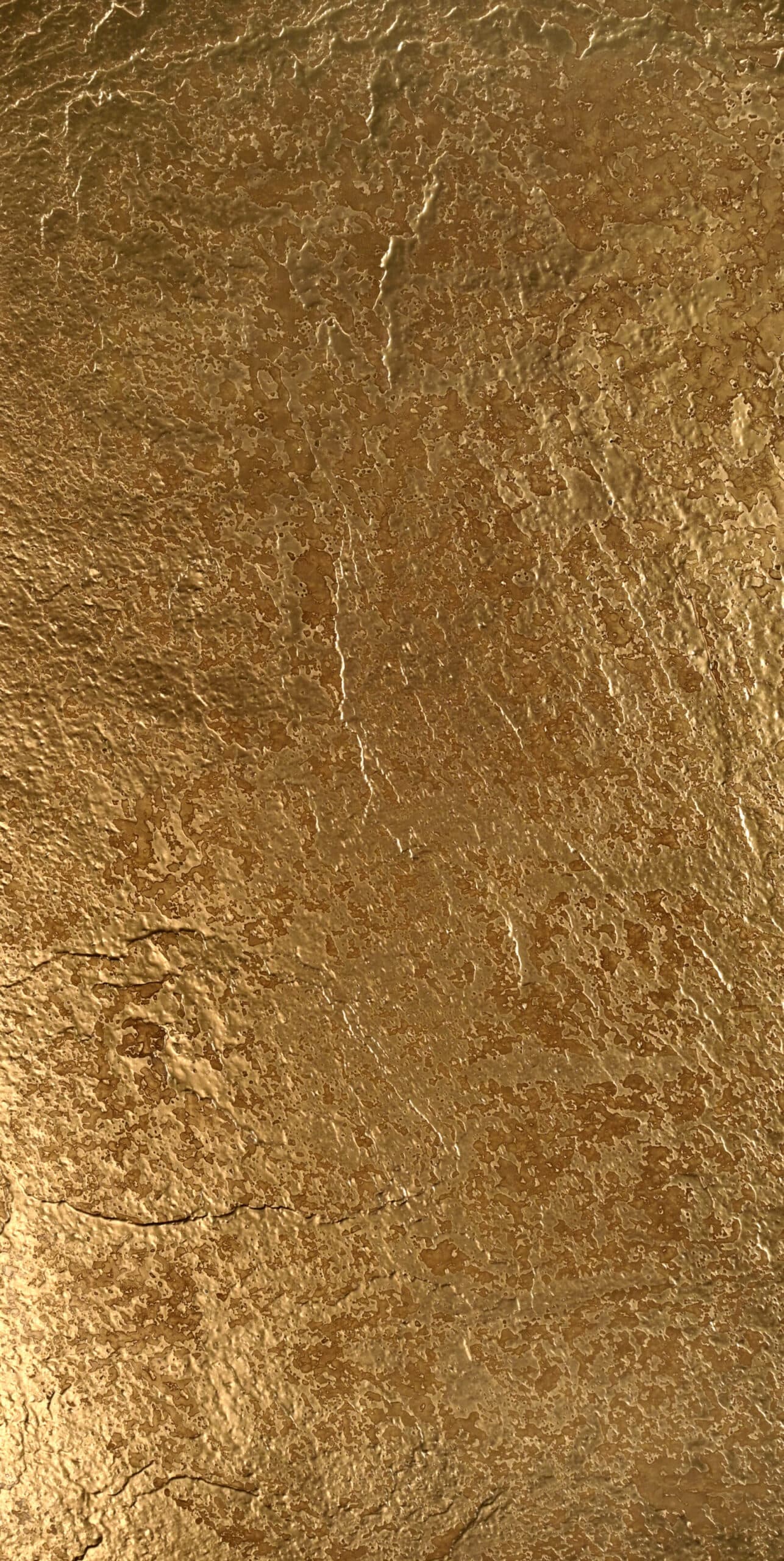 Feuille de Pierre Métal Or