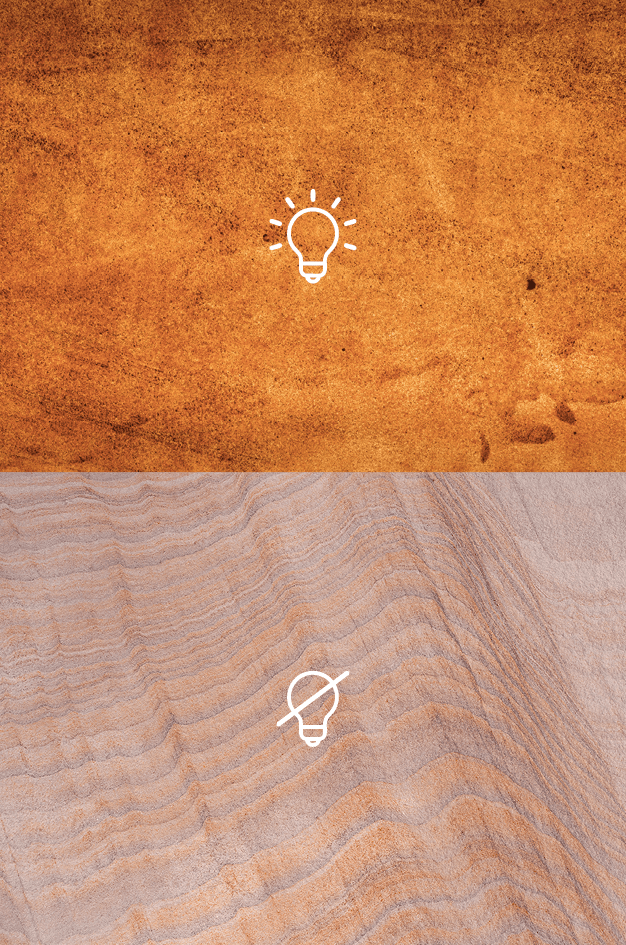 Pierre Translucide Louxor – mise en situation